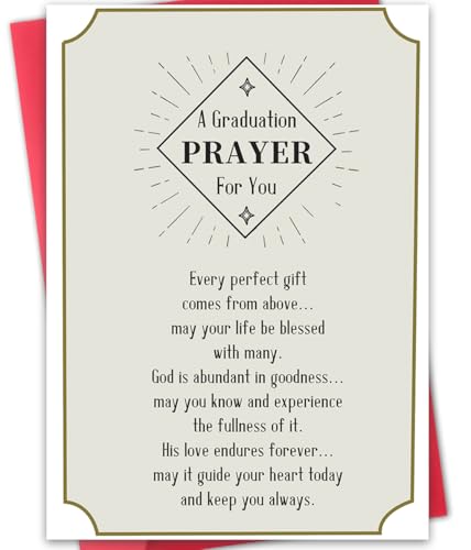 Graduation Card with Prayer Religious,DaySpring Religious Cards, Graduation Gifts for
