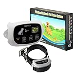 4. Une fois que le chien a dépassé la plage d'activité définie, le récepteur qu'il porte déclenche automatiquement la fonction d'entraînement et rappelle au chien de revenir dans la zone de sécurité en appuyant d'abord sur l'avertissement sonore, puis sur la pénalité de la stimulation électrostatique