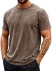 Camisetas de Manga Corta con Lavado Ácido Runcati para Hombre 2