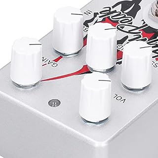 Donner Pedals, Distortion Pedal 9V DC Electronic pour débutant pour guitare et basse - Les Beatles, Paul McCartney, John Lennon, RIngo Starr, George Harrison Donner Pedals, Distortion Pedal 9V DC Electronic pour débutant pour guitare et basse – Image 6
