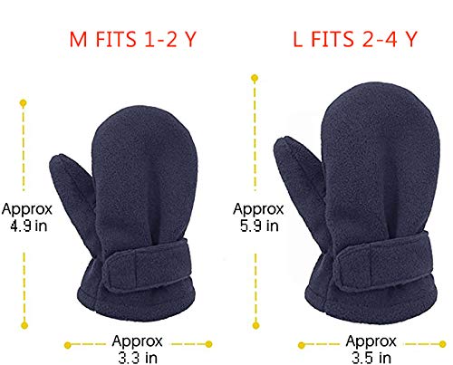 image for YMYDYFC Baby Toddler Mittens Boys Girls Winter Outdoor Gloves Kids Eas