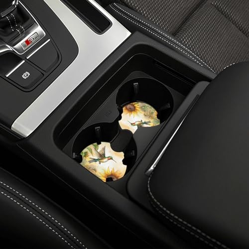 Portavasos para auto goma 2.7 pulgadas 2 unidades miniatura 5