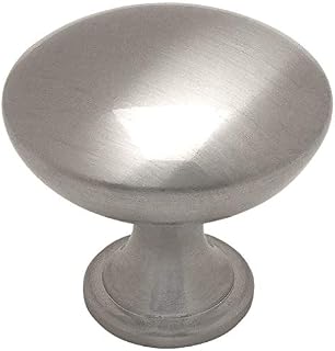 10 Pack - Cosmas 5305SN Satin Nickel Traditional Round Solid Cabinet Hardware Knob