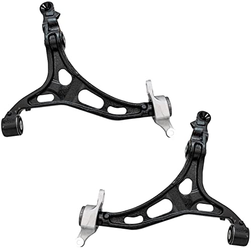 Image of Detroit Axle - 6pc Front End Control Arms Kit for 11-15 Dodge Durango Jeep Grand Cherokee, 2 Sway Bars 4 Upper & Lower Control Arms 2011 2012 2013 2014 2015 Replacement