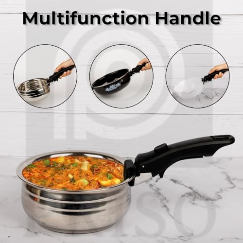 Image of PRISO Detachable Universal Pot Handle Multipurpose Kitchen All Cookware Replacement Use. (Pack of 1)