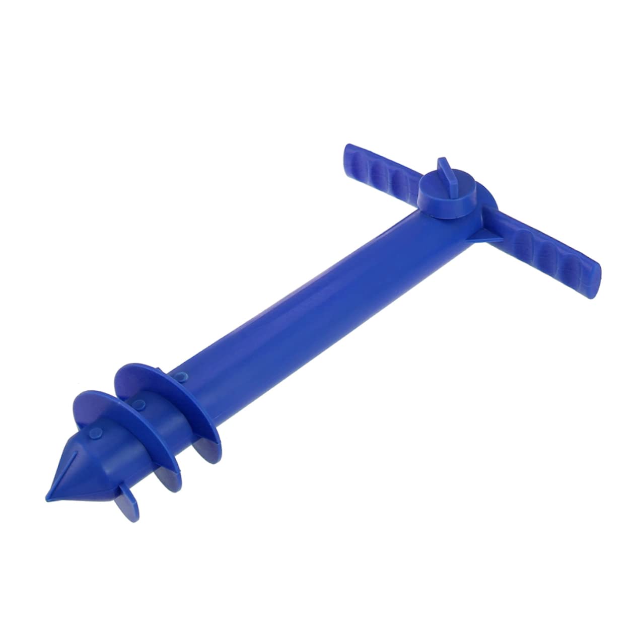 ifundom 2pcs Ancre Parapluie Tarière pour Parasol de Plage en Plastique Fixation Sécurisée Le Sable pour Empêcher Le Renversement