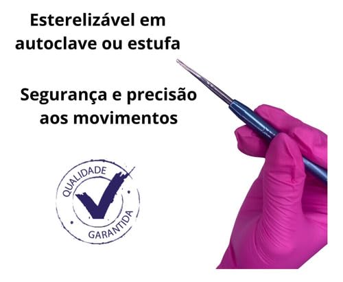 Bisturi Goiva N 206 Para Remoção De Unha Encravada Podologia