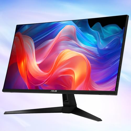 Image of ASUS TUF 27 inch Gaming Monitor, QHD (2560 x 1440), Fast IPS, 180Hz, 1ms, 130% sRGB, G-SYNC, ELMB Sync, HDR 10, Anti-Glare, Speakers, VESA Mountable, 1xDisplayPort, 2xHDMI, Swivel /Tilt Adjustment Stand