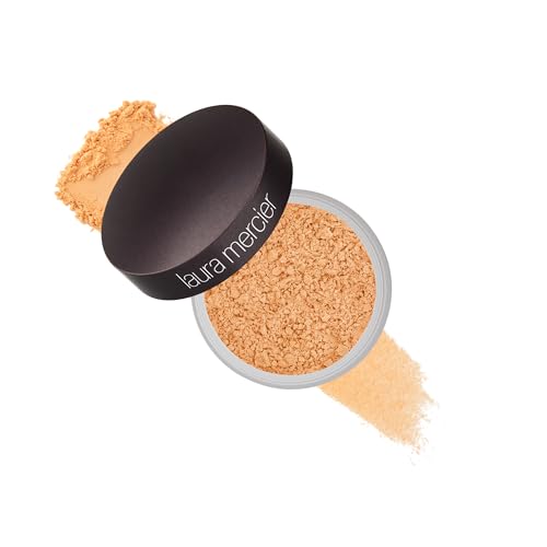 Laura Mercier Secret Brightening Powder For Under Eyes, Weightless Setting Powder for Under-Eye Concealer, Instantly Brightens, Sets & Prolongs Makeup, Medium Deep