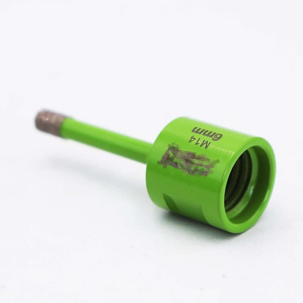 4ピース掘削コアビットDIA6 / 8/10 / 12mmダイヤモンドカッターセラミックタイルドライホールソー花崗岩の大理石の石M1