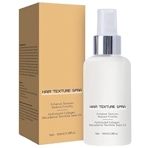 Full Dry Volume & Texture Spray, 100ml Frizz Ease, Moisturizing Scalp, Transforms Fine, Flat or Thin Hair, Raise the Root Lift Spray, Smoothing, Heat Protection,