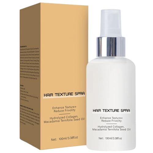 Full Dry Volume & Texture Spray, 100ml Frizz Ease, Moisturizing Scalp, Transforms Fine, Flat or Thin Hair, Raise the Root Lift Spray, Smoothing, Heat Protection,