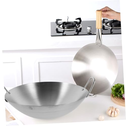 Wok de cocina Cabilock de acero inoxidable miniatura 5