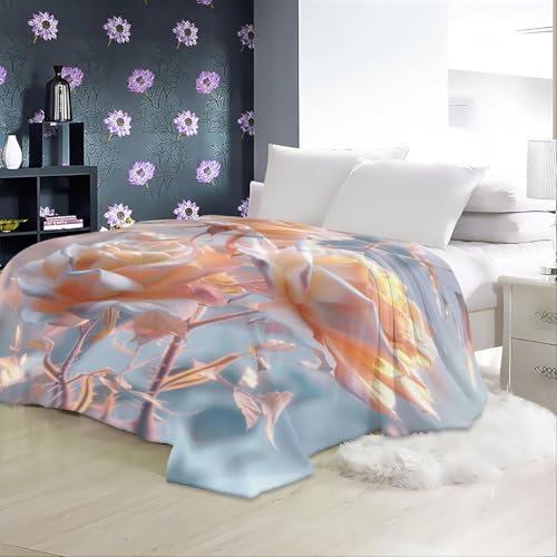 Couvertures polaires canapé lit double couverture flanelle douce - 6
