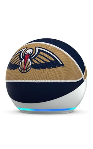 Image of Amazon Echo Dot (newest model) | Officially Licensed NBA Limited-Edition | New Orleans Pelicans