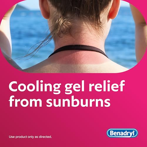 Benadryl Extra Strength Anti Itch Relief Gel, 2% Diphenhydramine HCl, Relief from Insect Bites, Sunburn & More, Great for Camping Essentials, 3.5 fl oz - Image 6