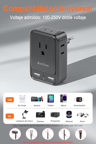 Adaptador enchufe europeo 12 Imagen adicional