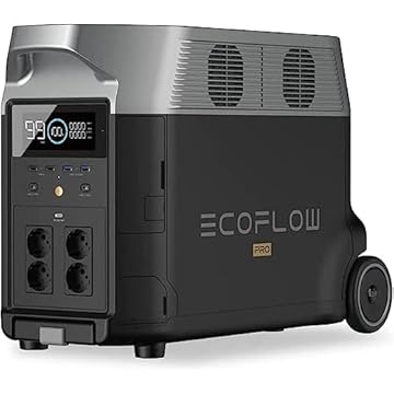 EF ECOFLOW Delta Pro Portable Power Station 3600 Wh, 220V, Solar Generator LiFePO4 Battery, Expandable Power Supply up to 25 kWh, Power Storage for Home, Power Outage