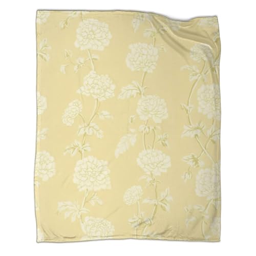Couverture de voyage compacte et jeté de canapé en microfibre douce 3D - 3