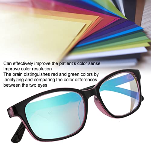 Óculos daltônicos, óculos daltônicos TR Enchroma Full Frame Vermelho Verde Correção de cor para Acro