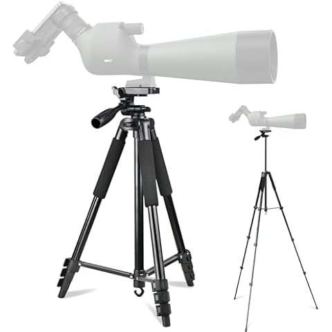 Spotting Scope Tripod Stand - Premium Metal Tripod for IBQ Birdwatching Shooting Hunting Scope – Adjustable, Stable, and Lightweight for Outdoor Viewing Cover