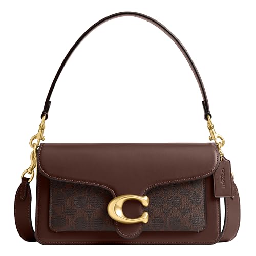 Coach Tabby Shoulder Bag 26 in Signature Canvas, B4/Maple Maple