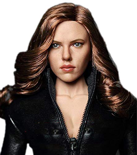 HiPlay 1/6 Scale Female Figure Head Sculpt, Beauty Charming Girl Doll Head for 12" Action Figure Phicen, TBLeague HP002