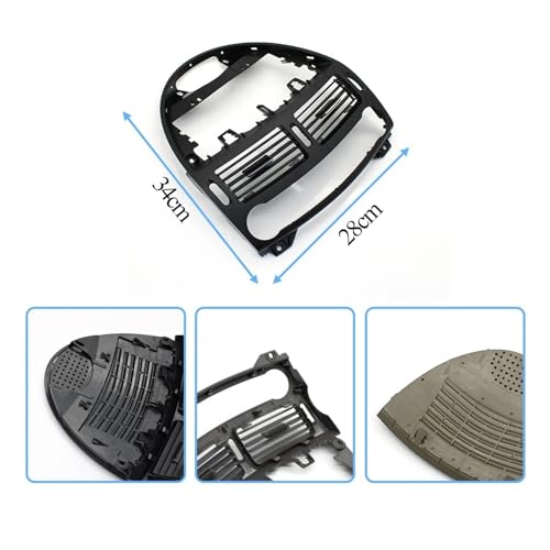 Rejilla aire frontal central W211 de alta precisión para Benz Clase E cubierta panel 5