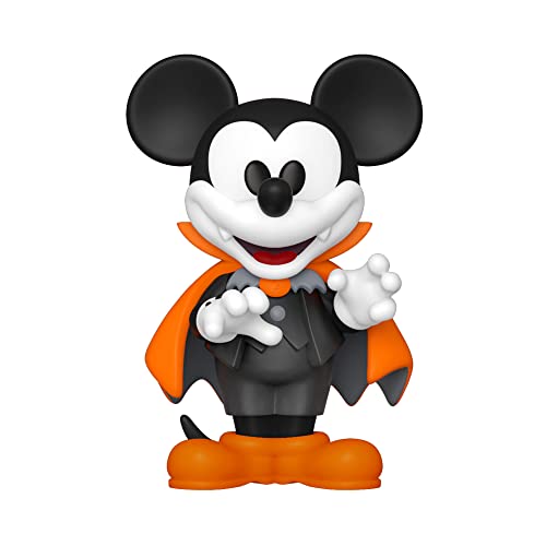Funko Vinyl Soda: Disney - Mickey Mouse-Vamp Mickey Mouse - 1/6 de Probabilidades de Obtener la RARA Variante Chase - (Styles May Vary) - Figura de Vinilo Coleccionable - Idea de Regalo - TV Fans