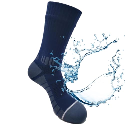Kadem® Calcetines impermeables para deportes acuáticos, deportes de invierno, camping, pesca, trekking, trail, vela, senderismo, ciclismo, senderismo, rafting, Wudu Mest Corap, remo, caminata,