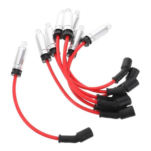 Cables de bujía Gatuida para motor de 8 cilindros, juego de 8 piezas de encendido para repuesto