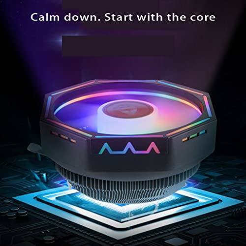 xllLU Universele Computer CPU Koeler Radiator LED Warmtespoelbak AMD-AM3 AM2 Intel Silent 3Pin PC CPU Koelkoeler… - Image 7