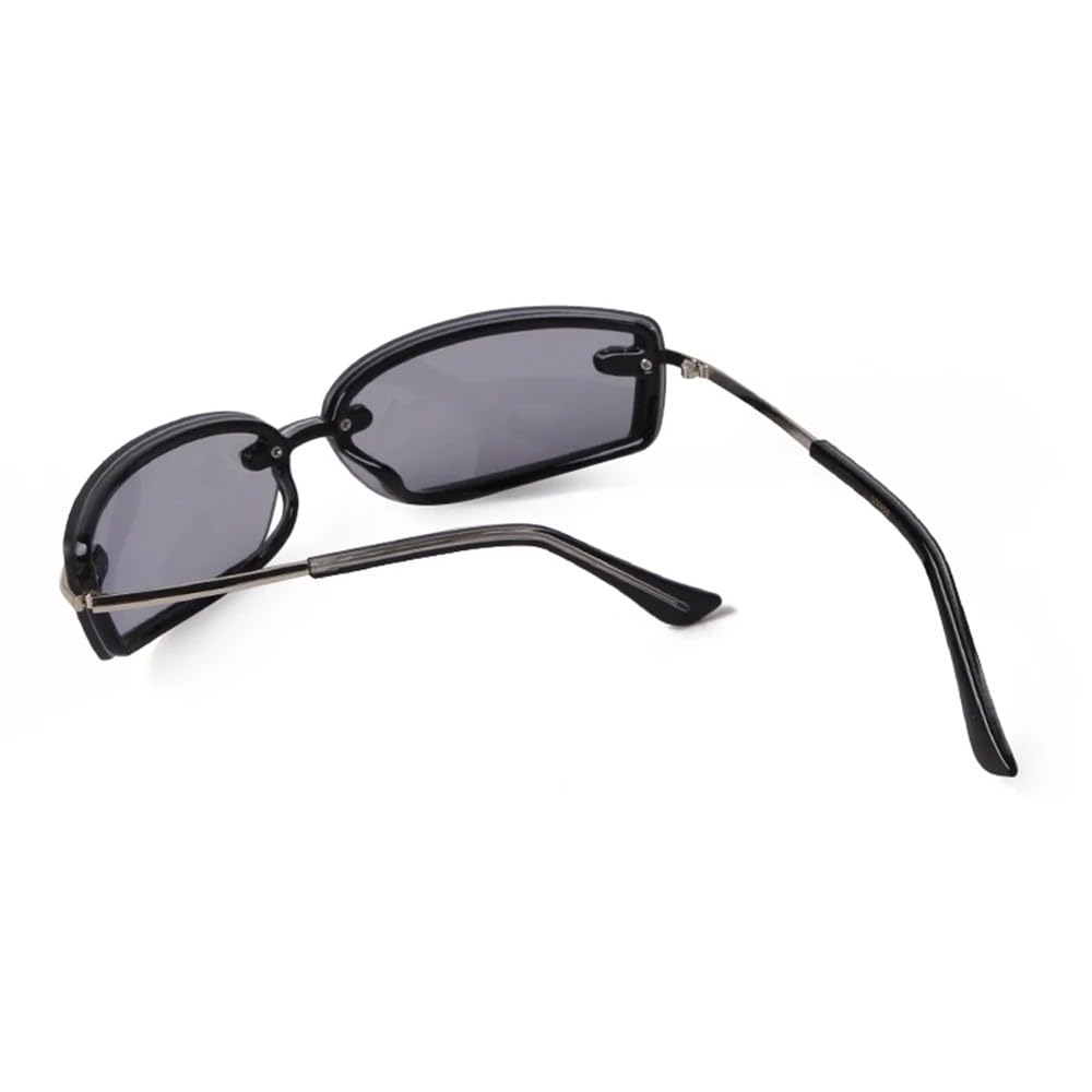 Okulary przeciwsłoneczne w owalnej oprawie retro damskie męskie modne okulary przeciwsłoneczne vintage kocie oczy okulary przeciwsłoneczne