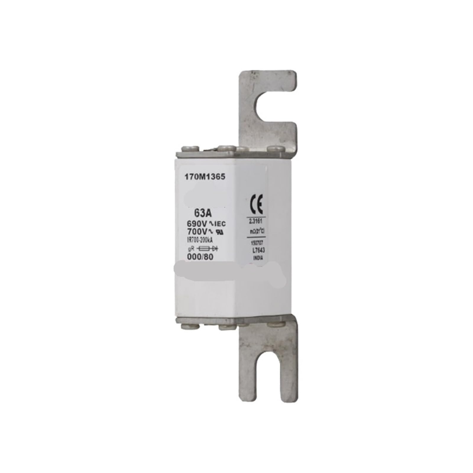 PJKTBEYI 170M1365 170M1365D 63A 690V/700V Fuse(170M1366)