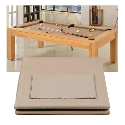 ビリヤード テーブル カバー 9フィート用 防水 （色ブラウン