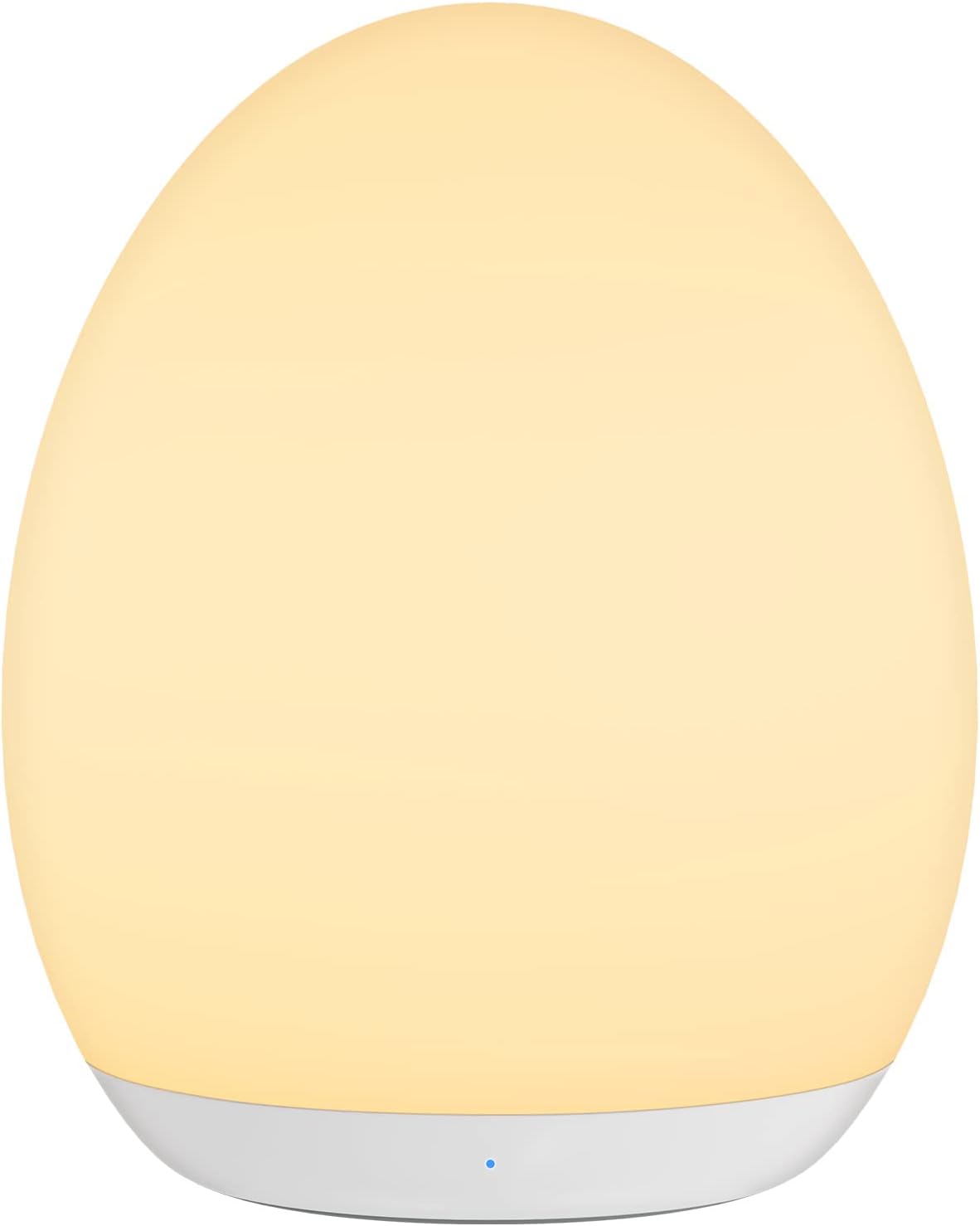 MediAcous Night Lights, 2000mAh Baby Night Light with 7 Colors Changing & Dimming Function, Rechargeable Kids Night Light with 1 Hour Timer & Touch Control for Bedroom, Living Room