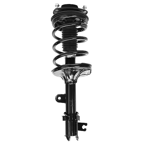 Image of Detroit Axle - Pair Front Struts for 2005-2009 Hyundai Tucson, 2005-2010 Kia Sportage, 2 Ready Struts w /Coil Spring Assembly 2006 2007 2008 Replacement Suspension