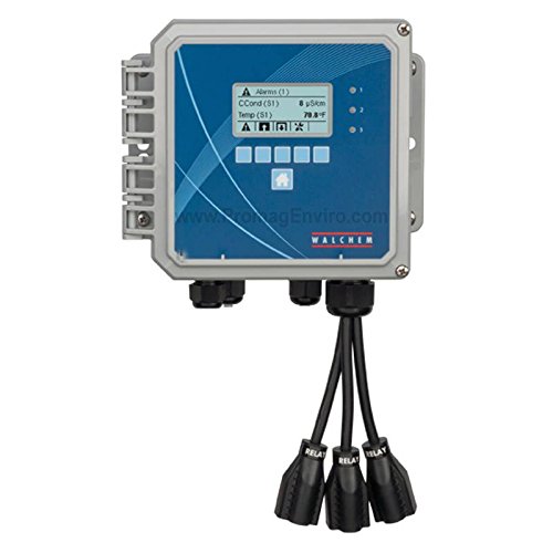Walchem Conductivity Controller for Cooling Towers, Includes Probe, 120 VAC