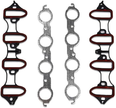 4.8L 5.3L V8 Engine Head Gasket Set Fit For Chevrolet Silverado Tahoe Avalanche Express Suburban Fit For GMC Sierra Savana Yukon Envoy Fit For Cadillac Buick Isuzu 2002-2011,HS26191PT CS9284