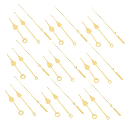 LOORGVEL 10 セットアルミ製掛け時計針 軽量で耐久性あり 修理用クラフト時計用