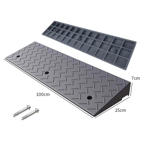 Rompeolas para vehículos y sillas de ruedas 100x25x7 cm miniatura 2