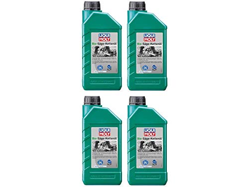 ILODA Liqui Moly 1280 - Aceite para cadenas de motosierra (4 unidades, 1 L) Cover