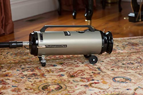 Metrovac 104-578567 Model Adm4Pnhsnbfvt Professional Evolution With Electric Power Nozzle Variable Speed Full-Size Canister Vacuum, 4.0 Peak Hp Twin Fan Motor, 13 Amps, 1560 Watts, 130 Cfm Airflow #TOP2