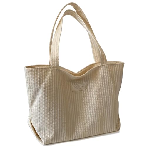 Opiniones de Bolsas de Tela para Dama del mes. 46 Bolsas de Mano, Gran Capacidad Bolso Bandolera Mujer de Lona, Bolsa de Hombro Ligero Hobo Tote Bolsos de Asa Superior con Cremallera Múltiple Bolsillo Trabajo Compras Viaje Casual...