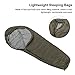 XHTLLO Outdoor Camping Sleeping Bag Lightweight Duck Down Insulated Keep Warm for Travel Hiking