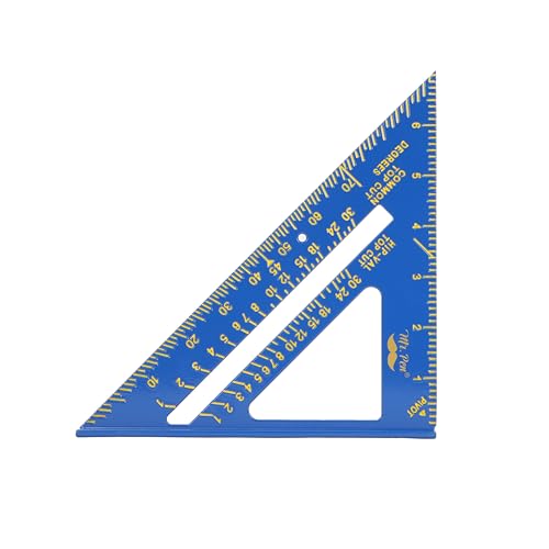 image for Mr. Pen- Rafter Square, 7 Inch, Blue, Aluminum Alloy, 7 Inch, Triangle