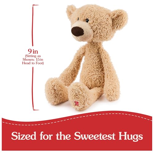 Image of GUND Toothpick 15-Inch Tan Classic Teddy Bear Plush Toy, Ages 0+