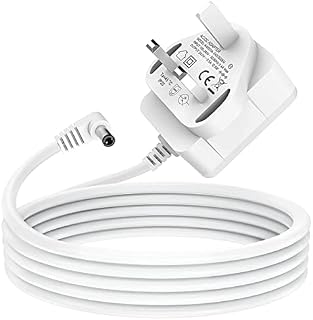Hantoc AC/DC Power Supply Adapter Output 24V/0.5A, Essential Oil Diffusers Power Adapter 1.4M Charger Power Adapter Transformer Power Supply for Aroma Humidifier