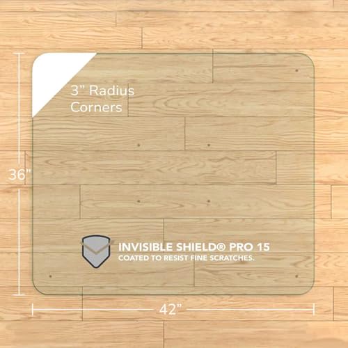 Vitrazza Glass Office Chair Mat thumb #1