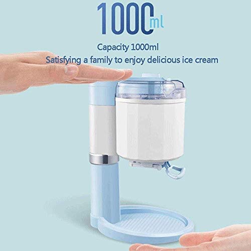 IW.HLMF Eismaschine Maschine | Macht köstliches Softeis | Abnehmbare Mischpae | 1L | Intelligente elektrische Eismaschine Peng – Bild 3